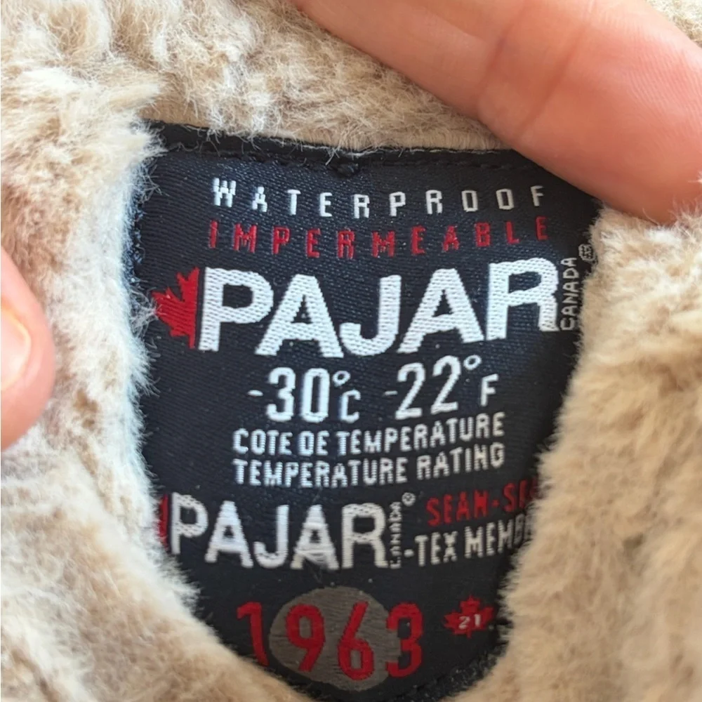 Pajar Women Giselle Winter Waterproof Boots size 6.5